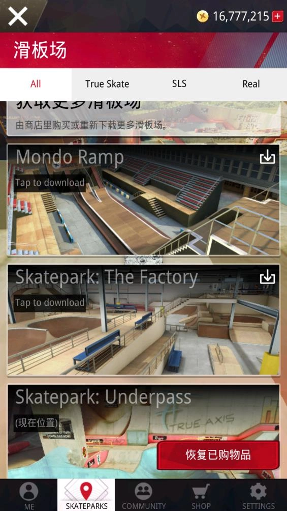 真实滑板游戏无广告版