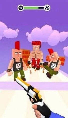 方块工艺射击3D手机正版图1