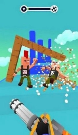 方块工艺射击3D手机正版图2