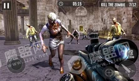 僵尸猎手战场射击官方版图1