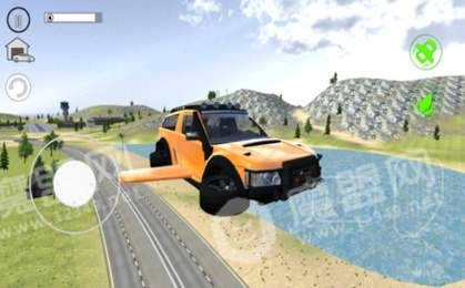飞翔汽车之城3D游戏绿色版图1