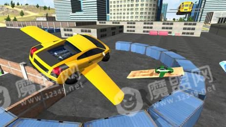 飞翔汽车之城3D游戏绿色版图2