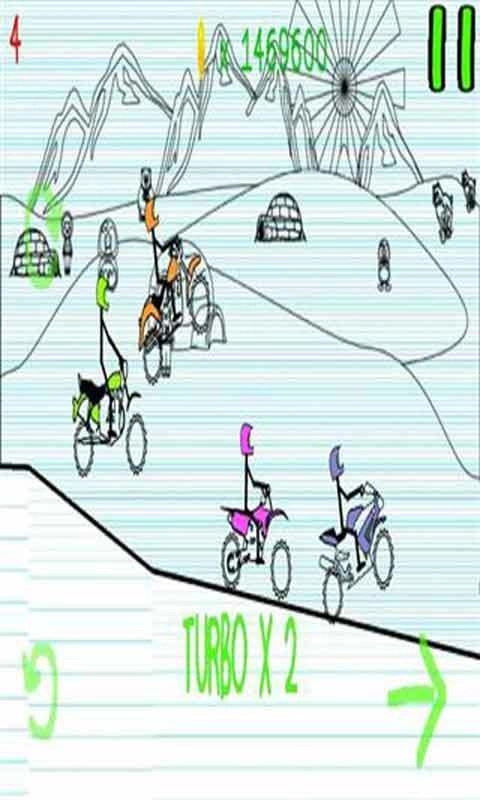 涂鸦摩托游戏无广告版图1