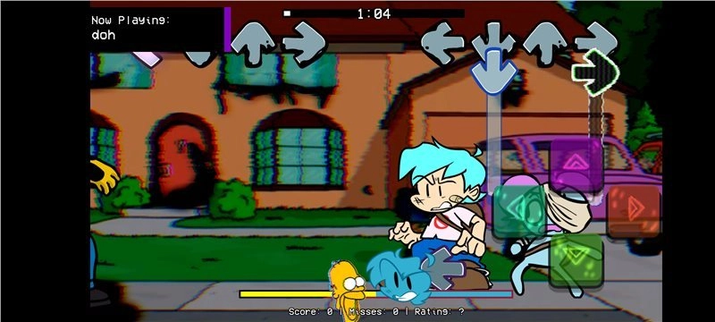 周五夜放克错误化辛普森一家模组游戏绿色版图2