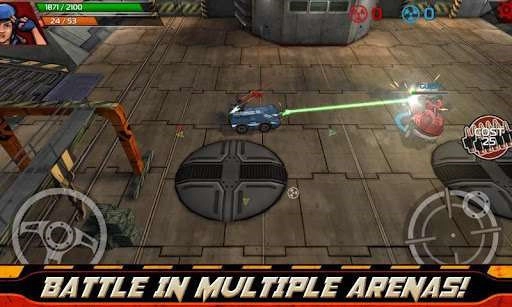 暴力战车手游版图1