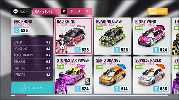 拉力地平线2026手游无广告版图2