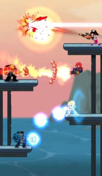 火柴人枪神游戏绿色版图1