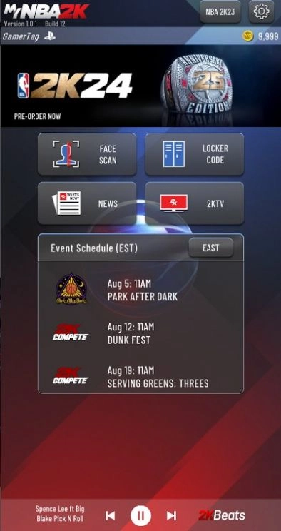 我的NBA2k24手游版