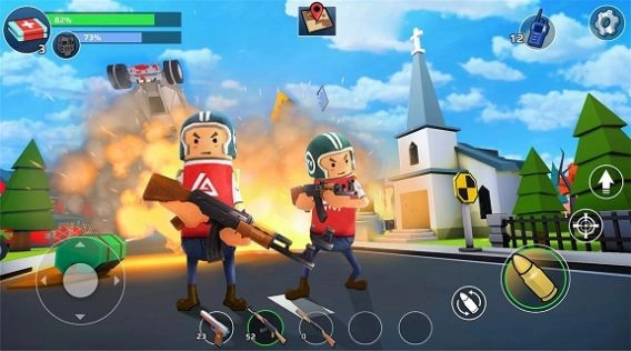 香肠跳伞吃鸡派对原版