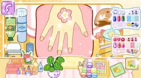 迷你小镇公主美甲正版图3