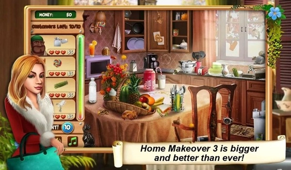隐藏找物:家庭大改造3（Hidden Object Home Makeover 3 FREE）游戏安装包