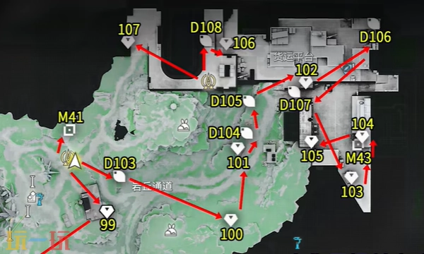 明日方舟终末地岩丘通道收集攻略：如何高效完成全收集