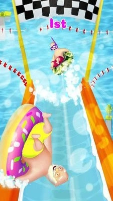 水滑梯滑行赛io游戏完整版图2