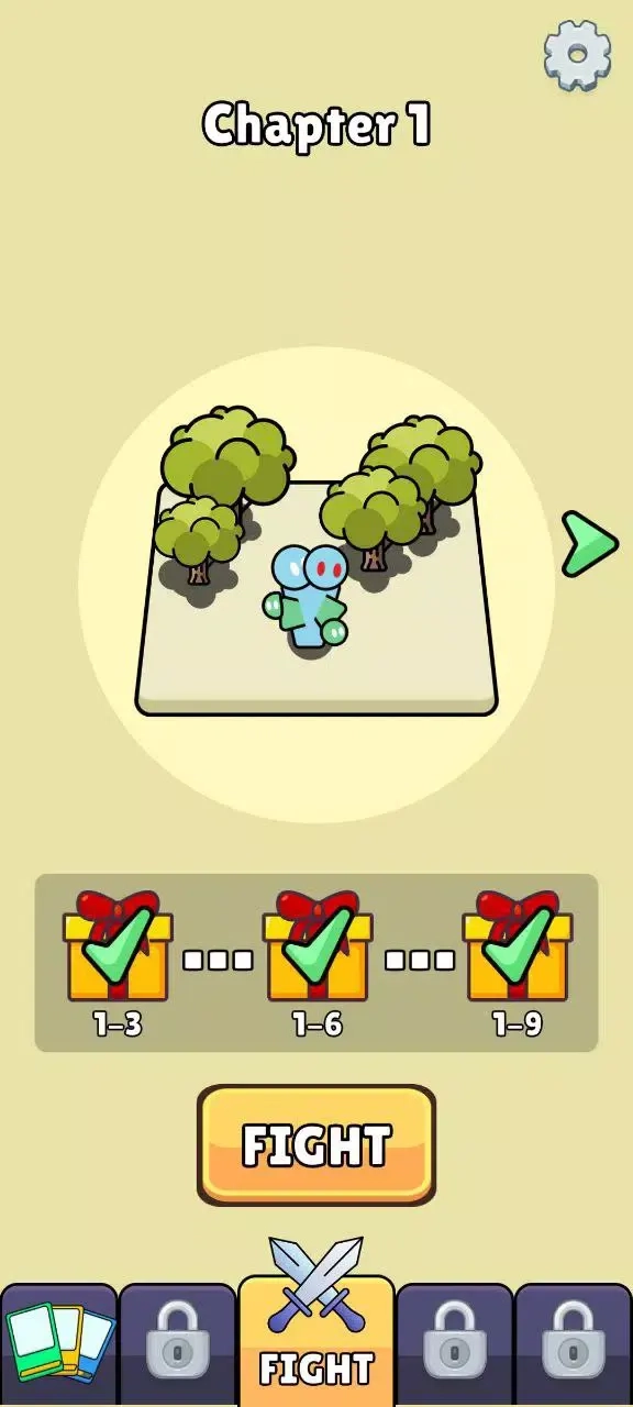 战士背包防御战游戏绿色版图1