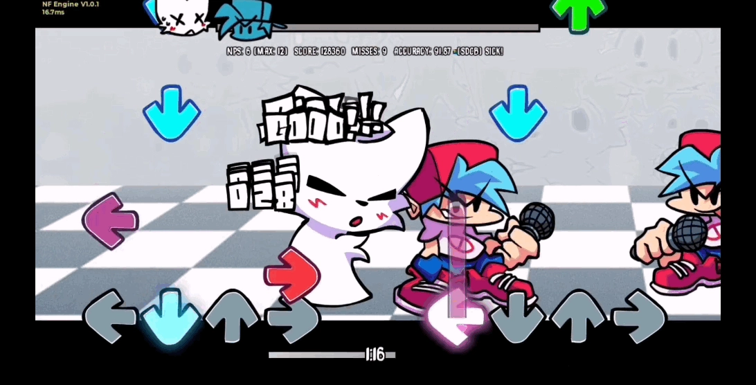 FNF小傻猫模组游戏纯净版图2