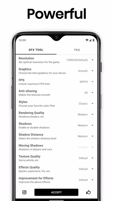 GFX工具箱和平精英画质助手手机正版图1