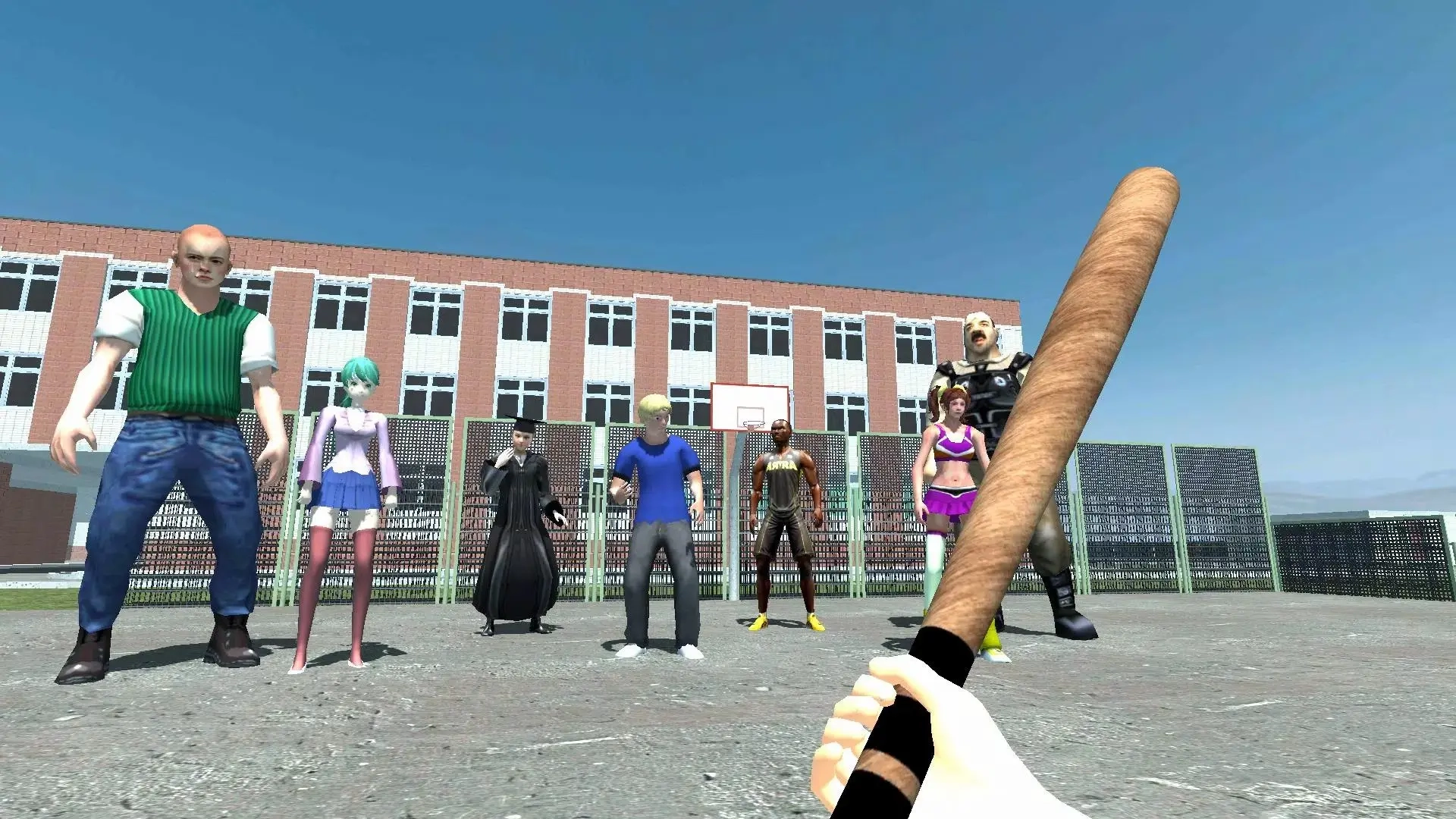 学校沙盒射击游乐场官方版图1