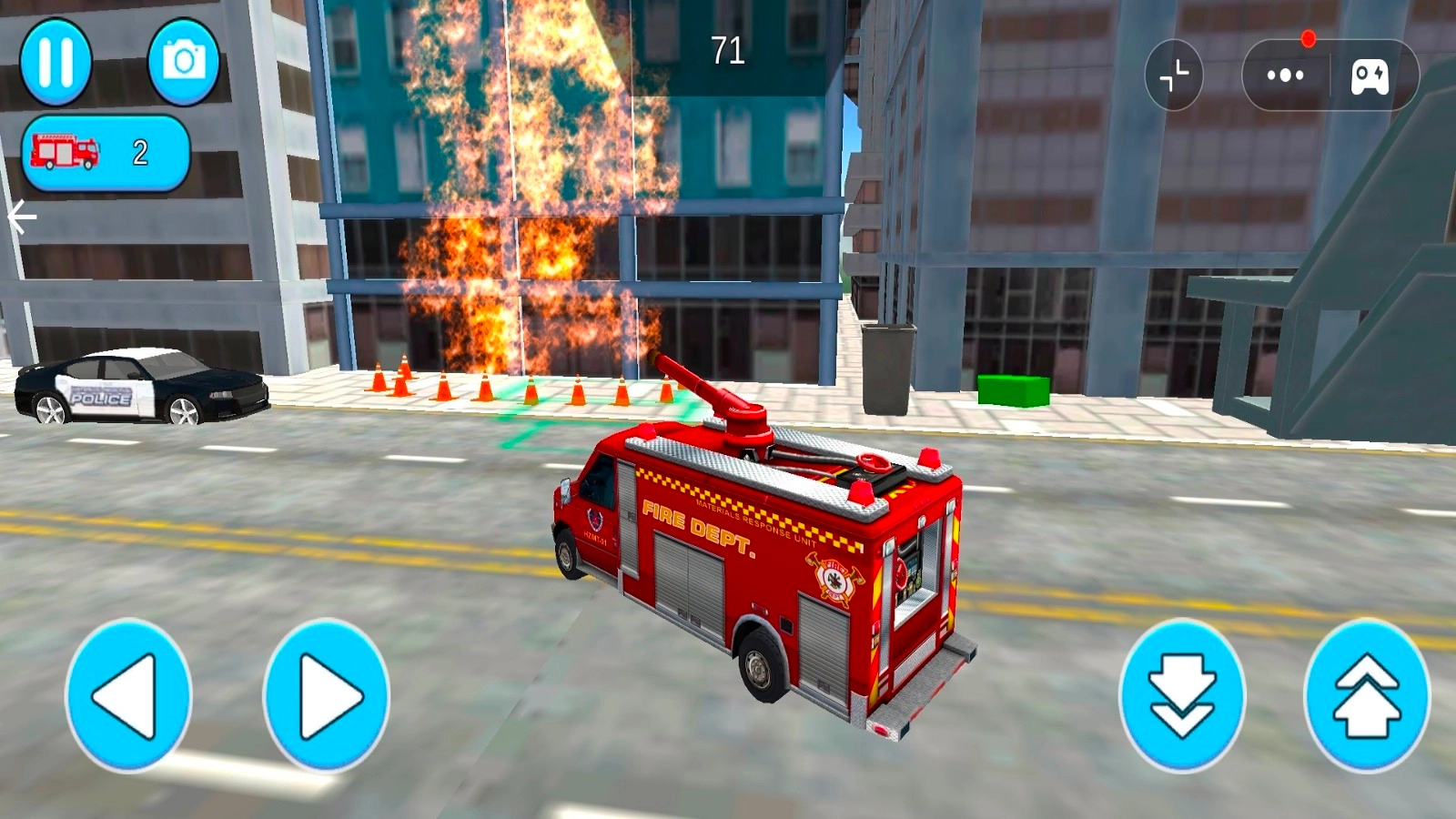 消防车急救模拟游戏官方版