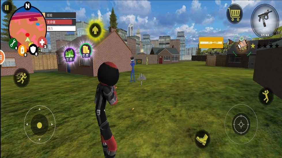 火柴人绳索英雄传2直装游戏版图1