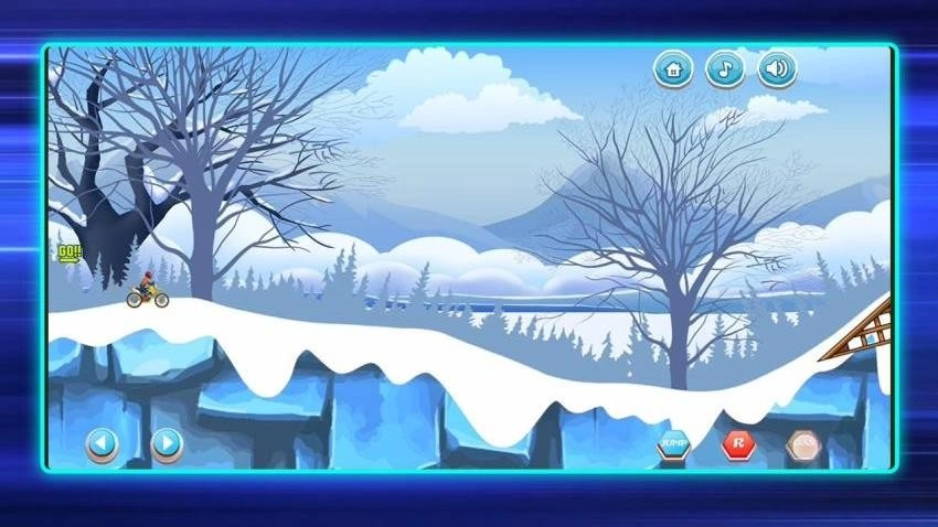 雪山摩托游戏完整版