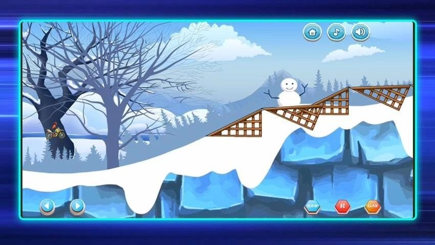 雪山摩托游戏完整版