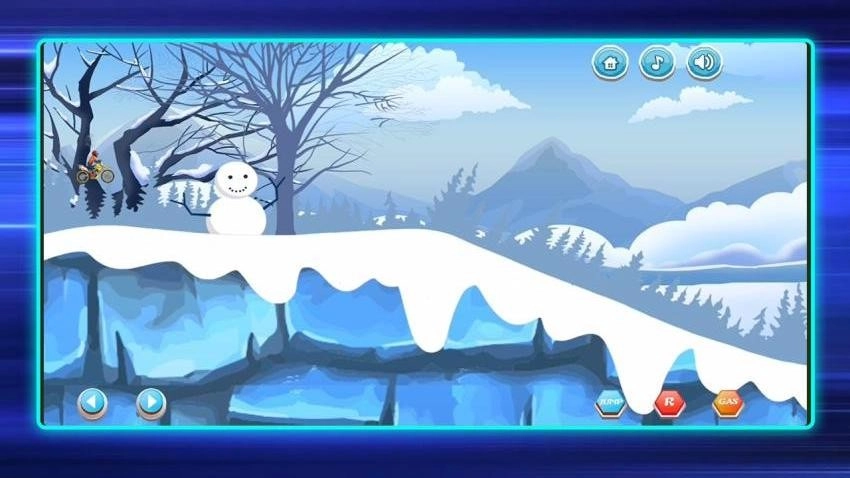 雪山摩托游戏完整版