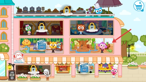 泡泡小镇餐厅通用版