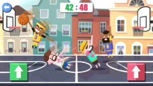 趣味双人篮球手机正版图2