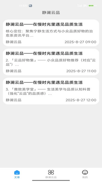 静澜云品手机正版图3