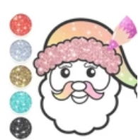 圣诞节填充色免费原版