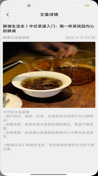 静澜云品手机正版图2