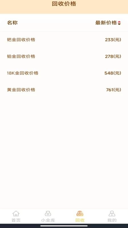 金价查询管家通用版