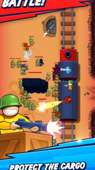 火车突袭放置塔防官方最新版