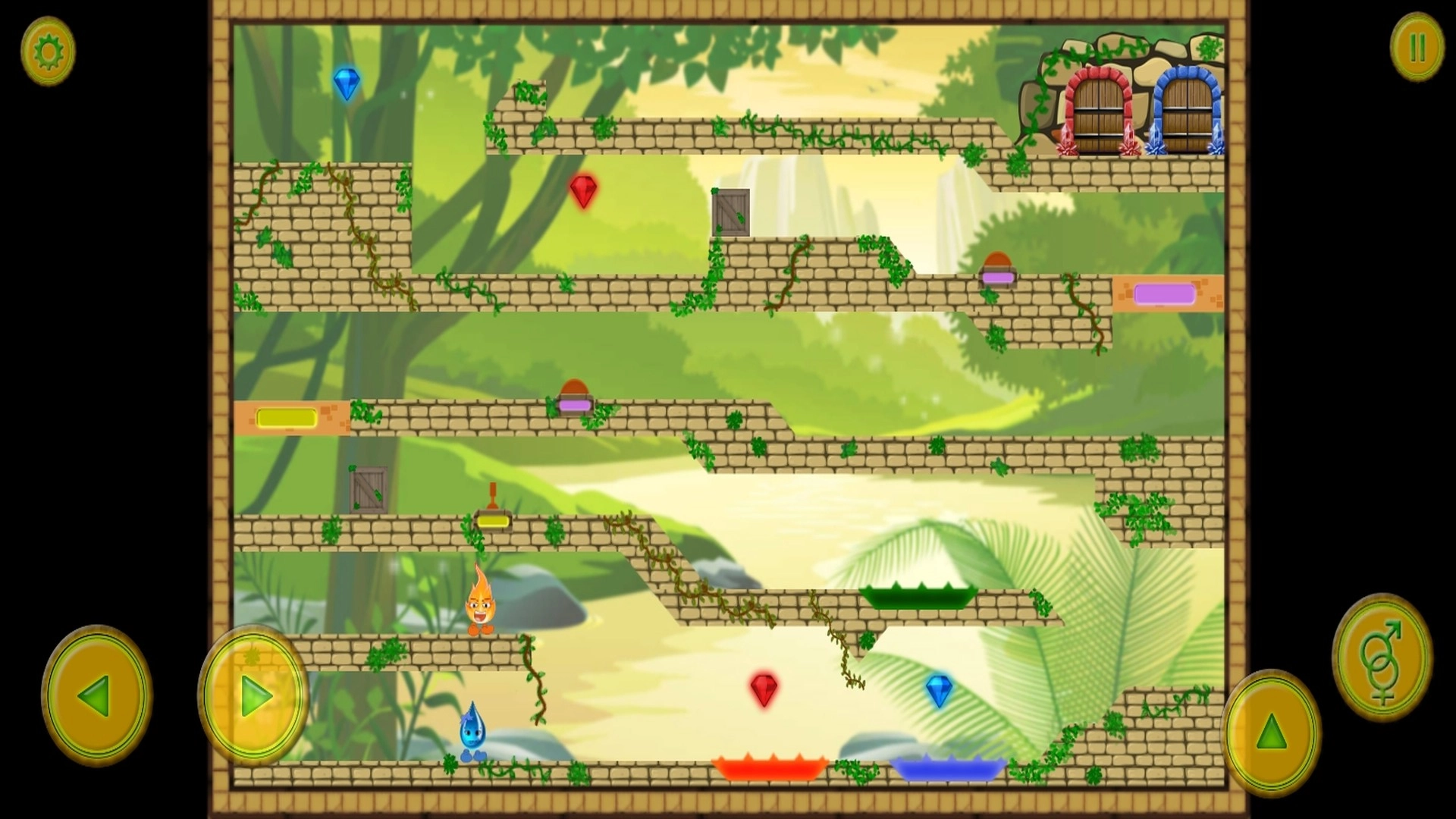 森林冰火人森林神殿手机免费版