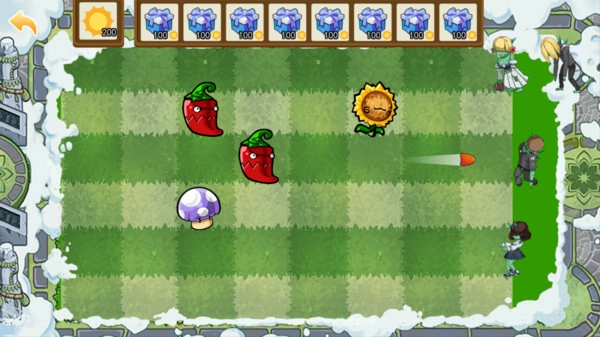 融合植物反击战游戏纯净版