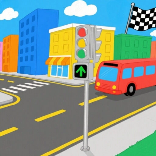 赛车风暴卡通驾手游无广告版