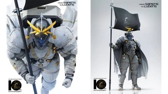 小岛工作室10周年重磅企划！吉祥物LUDENS全新形象亮相