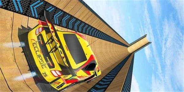 坡道特技汽车赛游戏无广告版图2