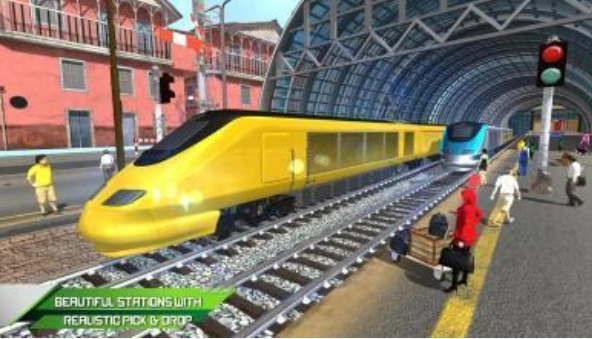 城市火车模拟器驾驶游戏纯净最新版