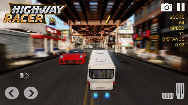 BusX公路赛车游戏绿色版图1