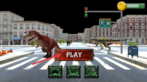 恐龙模拟器城市攻击直装游戏版