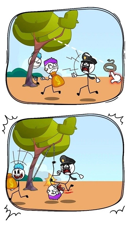 火柴人物理解谜图1