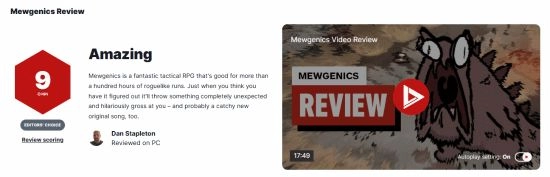 《喵喵的结合》获IGN 9分力荐，收获权威好评