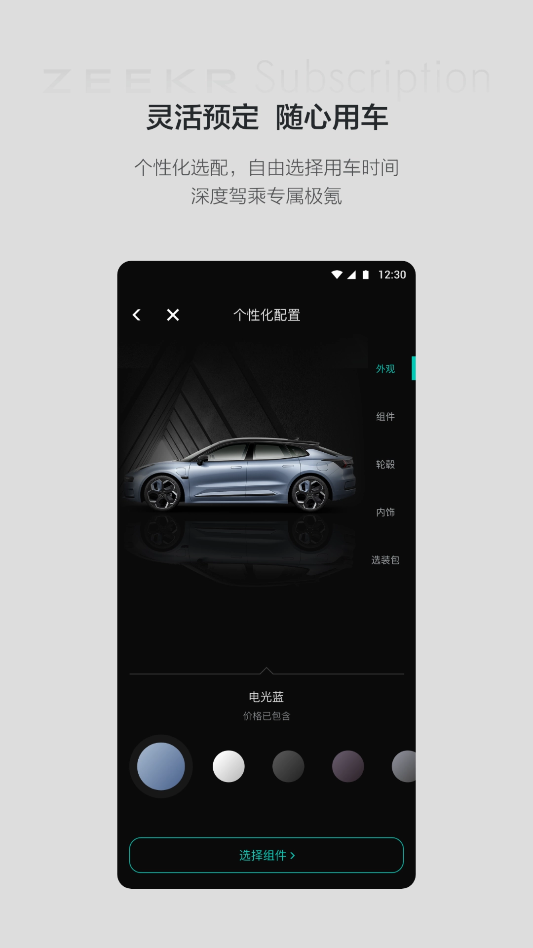 极氪订阅免费版图1