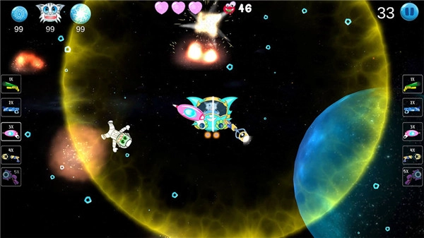 恶魔攻击太空冒险截图3