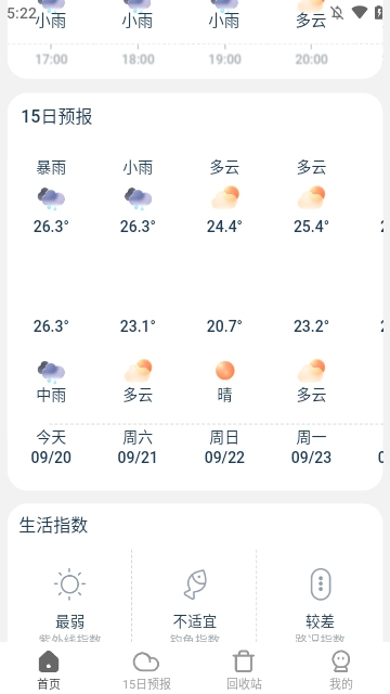 分时天气软件手机正版图4