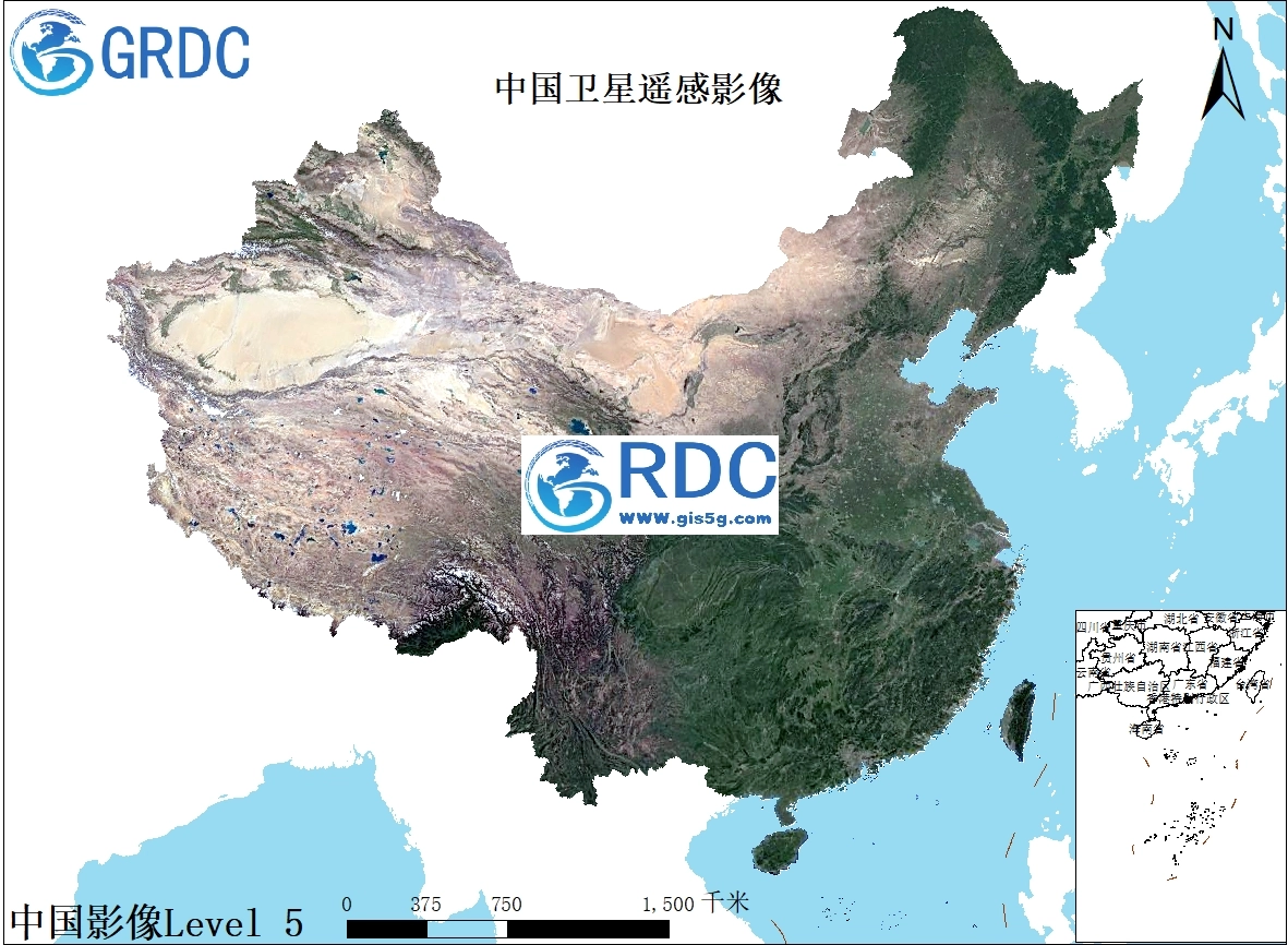 中国卫星地图高清版图2