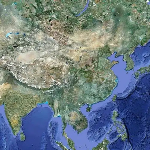 中国卫星地图高清版图1