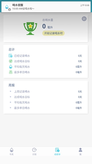 喝水提醒最新免费版图5