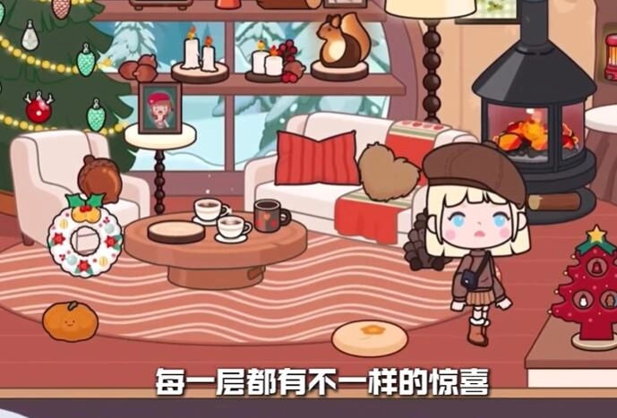 米加小镇雪山树屋(2)